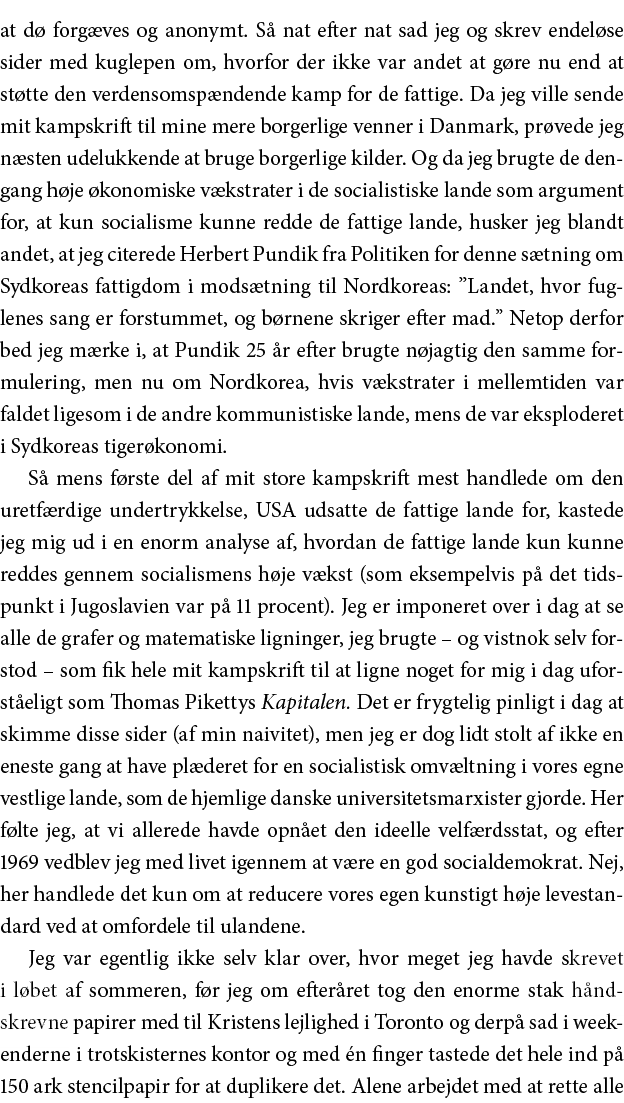 at dø forgæves og anonymt  Så nat efter nat sad jeg og skrev endeløse sider med kuglepen om, hvorfor der ikke var and   