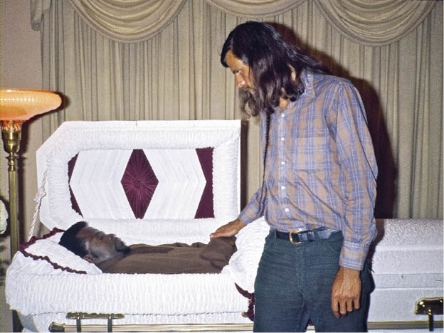 Me at Popeys coffin SF