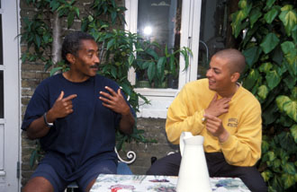 Tony og Nanook i Kbenhavn 2003