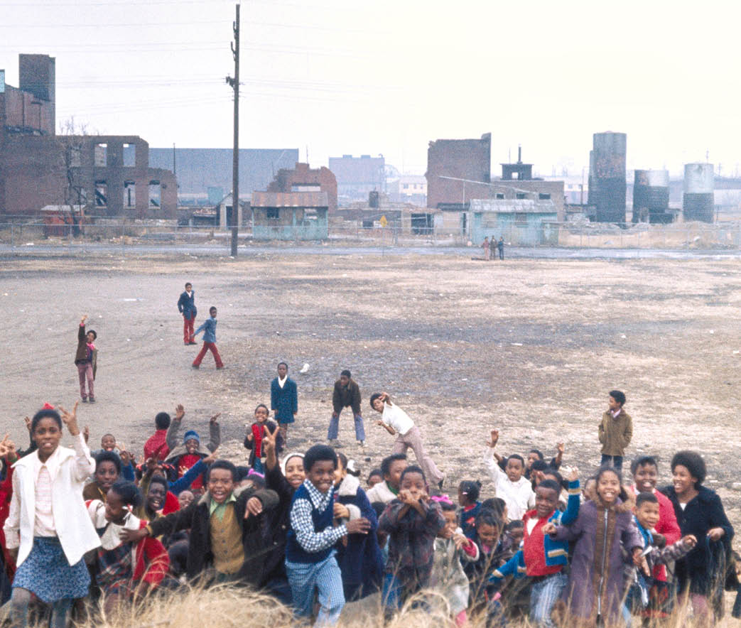 Without comparison, I feel, East St  Louis is the most depressing ghetto in USA today  And most Americans seem to forget that a ghetto - anywhere in the world - is created by outside forces  In a democracy not least by the voters - or non-voters    All European visitors I bring with me around America's ghettos get so incredible angry with the Americans for creating such a Gulag camp system in the midst of Western democracy which after all is the responsibility of us all    