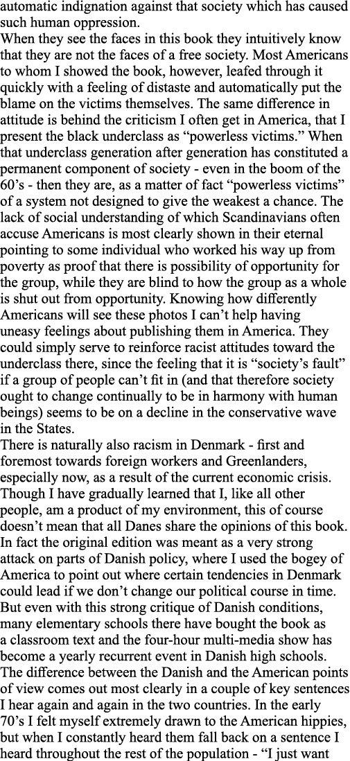 automatic indignation against that society which has caused such human oppression  When they see the faces in this bo   