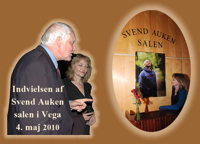 Indvielsen af Svend Auken salen i Vega 4. maj 2010