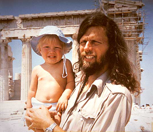 Jacob and Daniel on Acropolis