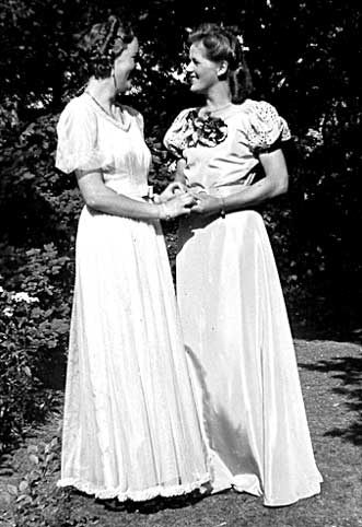 Grethe Hansen og Karen Margrethe