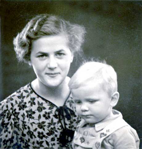 Grethe Hansen som barnepige