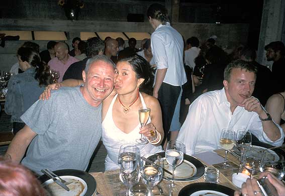 The hosts and Paul Lange