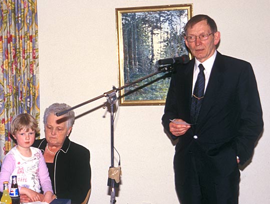 Karen Marie med Ivars efterflger som folketingsformand, Christian Mejdahl.