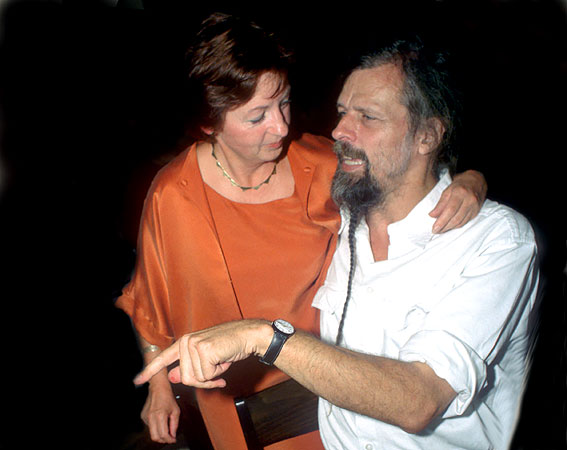 En lille flirt med Grethe.....