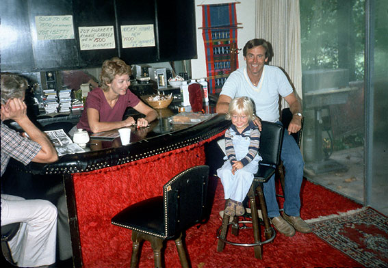 Tommy, Linda and Jim Bassler with Daniel