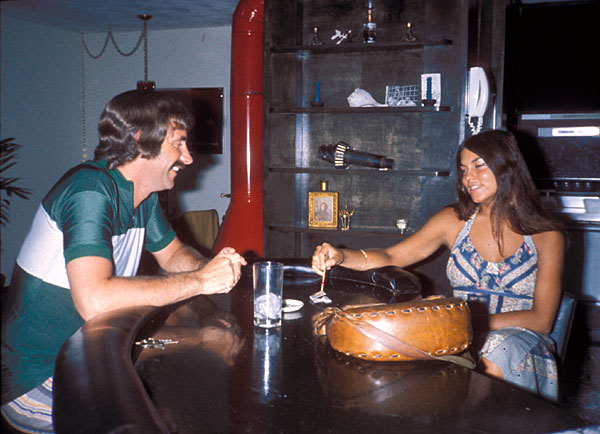Tommy Howard with Christie 1973