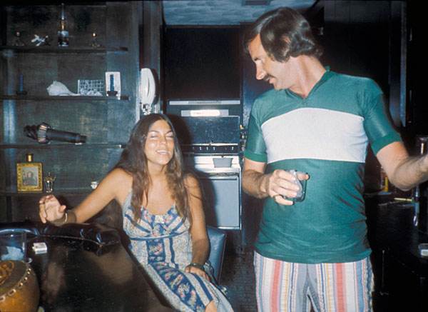 Tommy Howard with Christie 1974