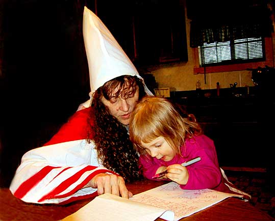 The Klan leader's grandchild drawing