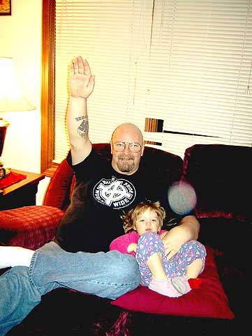 Why Klan man teaches daughter hate