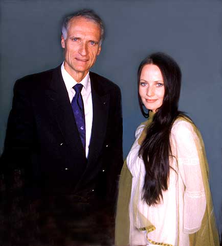 Sherin Khankan og Bertel Haarder
