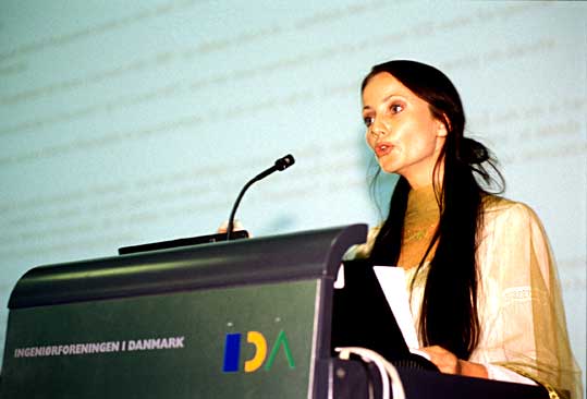 Sherin Khan taler i Ingenirforeningen