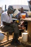 Drinking men in Katutura - biggest slum in Windhouk 
