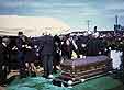 Myrdet politimands begravelse