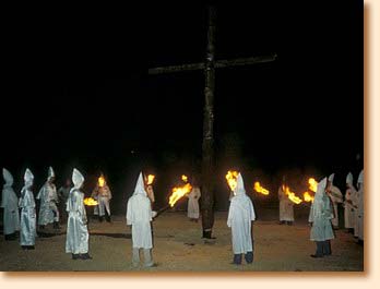 The Ku Klux Klan - symbols of racism