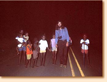 With dirt eating children in Mississippi