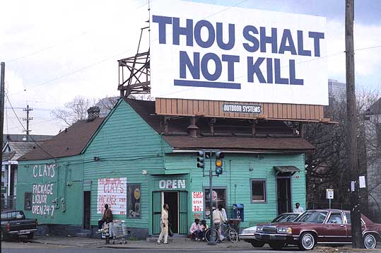 Thou shalt not kill 