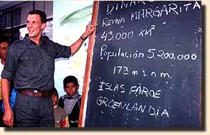 Prince Joachim teaching in Monteagudo