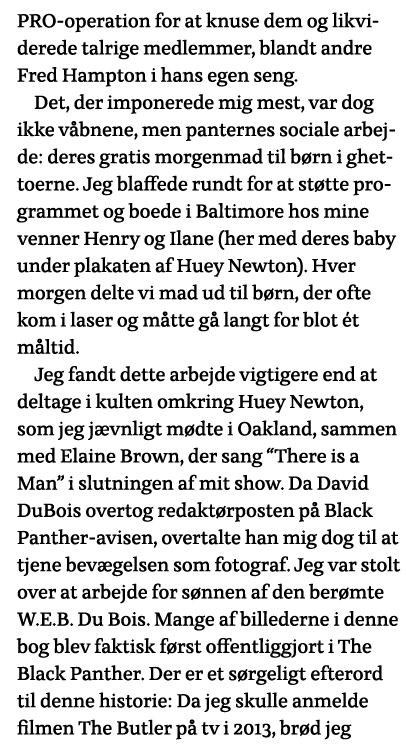PRO-operation for at knuse dem og likviderede talrige medlemmer, blandt andre Fred Hampton i hans egen seng  Det, der   