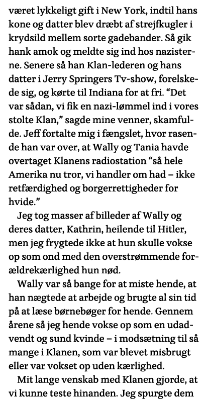 været lykkeligt gift i New York, indtil hans kone og datter blev dræbt af strejfkugler i krydsild mellem sorte gadeba   