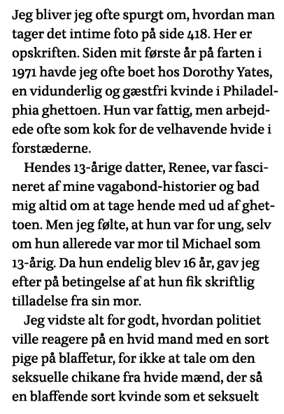 Jeg bliver jeg ofte spurgt om, hvordan man tager det intime foto på side 418  Her er opskriften  Siden mit første år    