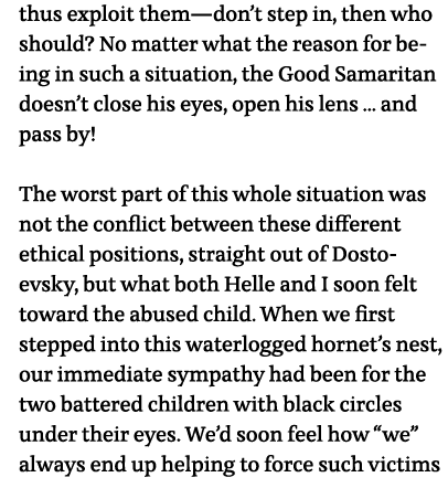 thus exploit them—don t step in, then who should  No matter what the reason for being in such a situation, the Good S   