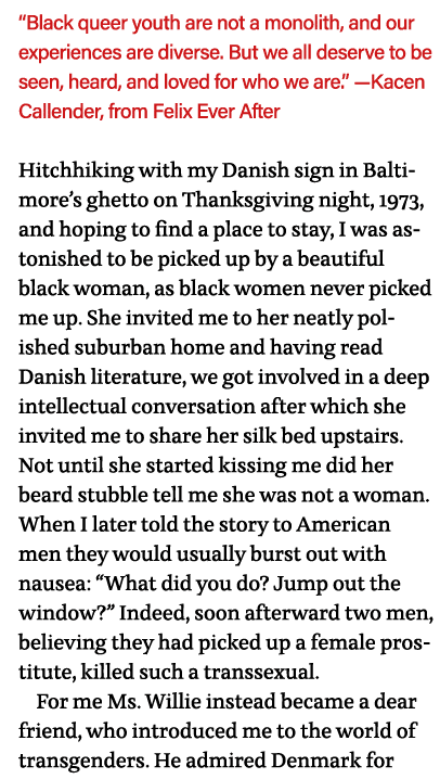  Black queer youth are not a monolith, and our experiences are diverse  But we all deserve to be seen, heard, and lov   