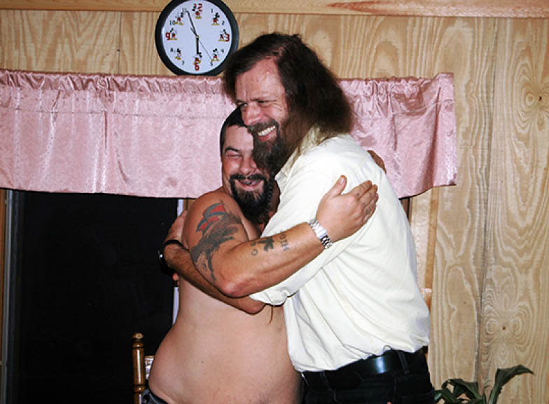 Sometimes it is a little hard to embrace my new friends   