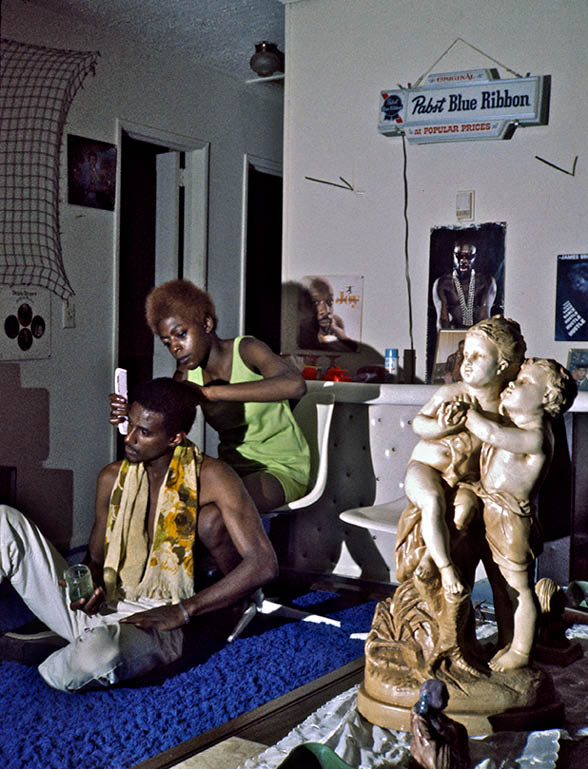  After a depressing period in white homes I searched back to the most harmonious couple I could recall in the underclass: Leon and Cheryl in Augusta, Georgia  Their love and devotion to each other had been so enriching and contagious that I often thought of them as living proof that real ghetto love could thrive  While I had lived in their home, I had had peace and support, enabling me day after day to hitchhike out to explore the poverty in the area  But when I came to their house, I immediately felt something had changed  Leon asked me in, but he was not happy  He seemed to be in a trance as he told me his wife had died from a disease which was curable but which they had not had money to get under proper treatment before it was too late  Leon had not recovered from the loss  He never went out of his house which stood right next to the elite medical school in Augusta  All day long he sat on the blue shag carpet in front of his little stereo as if it were an altar, listening to music while staring at a photo of Cheryl above  Some days he sang love songs throughout the day, putting her name in them  Once in a while he would scream out in the room:  I want you  I want to hold you  I want to be with you again     We must unite, be one    I want to die    die      Never have I seen a man s love for a woman so intense  At most once a day would he turn around and communicate with me, and then only to tell me about how he wanted to join Cheryl in heaven  Three years later I traveled all over America to give the book to all those friends who made it possible  One of them was naturally Leon, who had helped me so much  But when I came to his screen door with the book under my arm, a strange woman answered my knock  No, Leon didn t live there anymore  He was shot three years ago - by a white man  All afternoon his mother showed me the photo album with Leon and Cheryl s pictures and told me tearfully about their three happy years together  We sat sobbing in each other s arms on the front porch  I know that Leon and Cheryl are united again   There is no love like ghetto love   Holley St  Augusta, GA   September 1975 