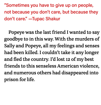  Sometimes you have to give up on people, not because you don t care, but because they don t care   —Tupac Shakur Pop   