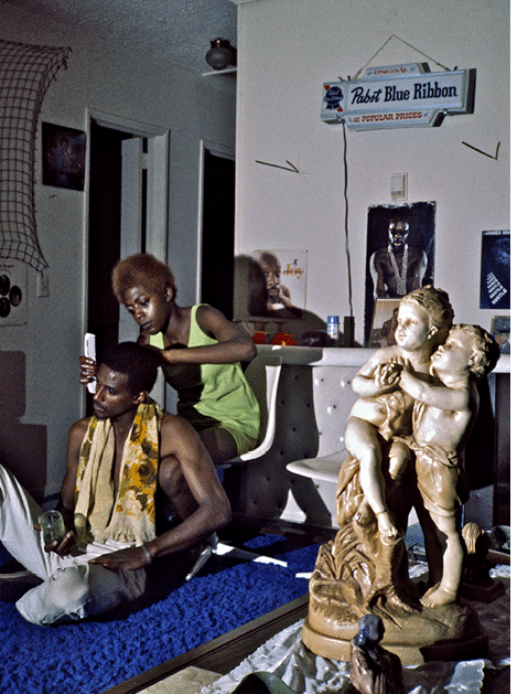  After a depressing period in white homes I searched back to the most harmonious couple I could recall in the underclass: Leon and Cheryl in Augusta, Georgia  Their love and devotion to each other had been so enriching and contagious that I often thought of them as living proof that real ghetto love could thrive  While I had lived in their home, I had had peace and support, enabling me day after day to hitchhike out to explore the poverty in the area  But when I came to their house, I immediately felt something had changed  Leon asked me in, but he was not happy  He seemed to be in a trance as he told me his wife had died from a disease which was curable but which they had not had money to get under proper treatment before it was too late  Leon had not recovered from the loss  He never went out of his house which stood right next to the elite medical school in Augusta  All day long he sat on the blue shag carpet in front of his little stereo as if it were an altar, listening to music while staring at a photo of Cheryl above  Some days he sang love songs throughout the day, putting her name in them  Once in a while he would scream out in the room:  I want you  I want to hold you  I want to be with you again     We must unite, be one    I want to die    die      Never have I seen a man s love for a woman so intense  At most once a day would he turn around and communicate with me, and then only to tell me about how he wanted to join Cheryl in heaven  Three years later I traveled all over America to give the book to all those friends who made it possible  One of them was naturally Leon, who had helped me so much  But when I came to his screen door with the book under my arm, a strange woman answered my knock  No, Leon didn t live there anymore  He was shot three years ago - by a white man  All afternoon his mother showed me the photo album with Leon and Cheryl s pictures and told me tearfully about their three happy years together  We sat sobbing in each other s arms on the front porch  I know that Leon and Cheryl are united again   There is no love like ghetto love   Holley St  Augusta, GA   September 1975 