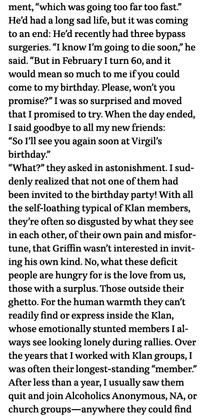 ment,  which was going too far too fast   He d had a long sad life, but it was coming to an end: He d recently had th   