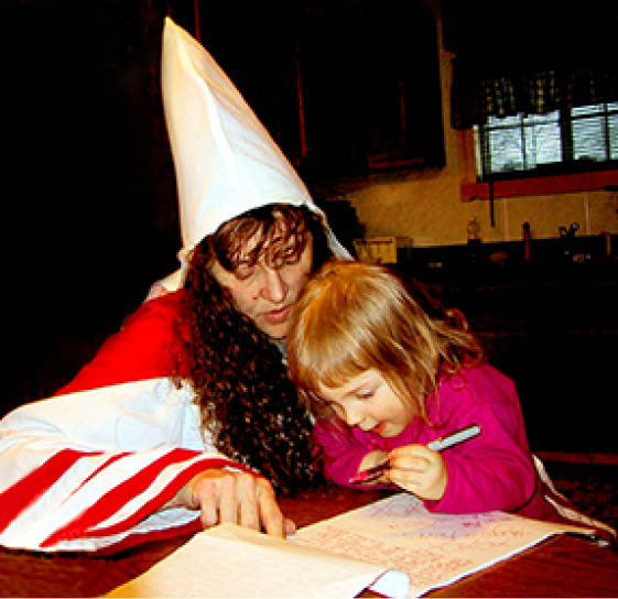2002 - Klan leader's granddaughter being taught