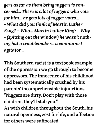 gers as far as them being niggers is concerned    There is a lot of niggers who vote for him    he gets lots of nigge   