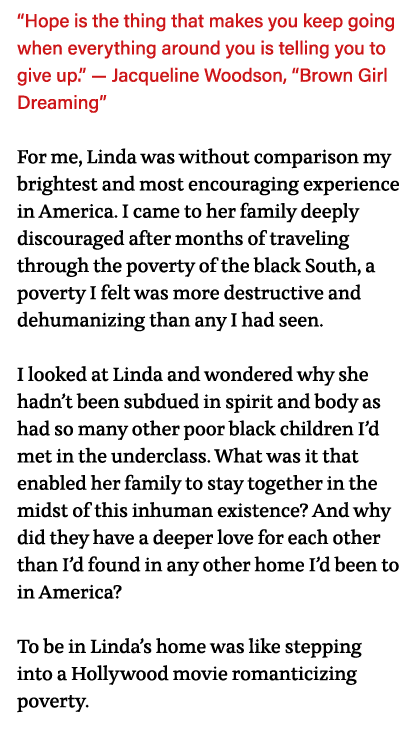  Hope is the thing that makes you keep going when everything around you is telling you to give up   — Jacqueline Wood   