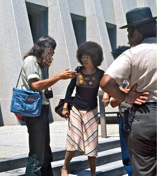1975 Raleigh, NC - Again fighting with Angela Davis about the ideas in the show