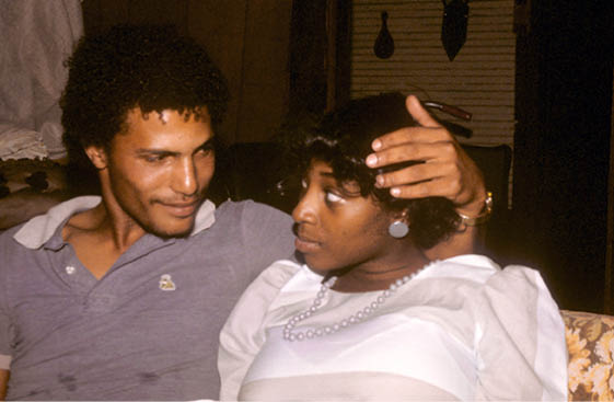 John with pregnant Debra the year before she was murdered  1990   