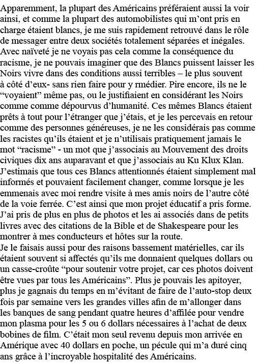 Apparemment, la plupart des Américains préféraient aussi la voir ainsi, et comme la plupart des automobilistes qui m    