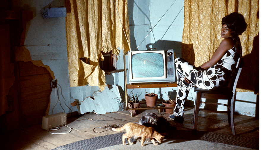 Mary dressed up for church in 1974   