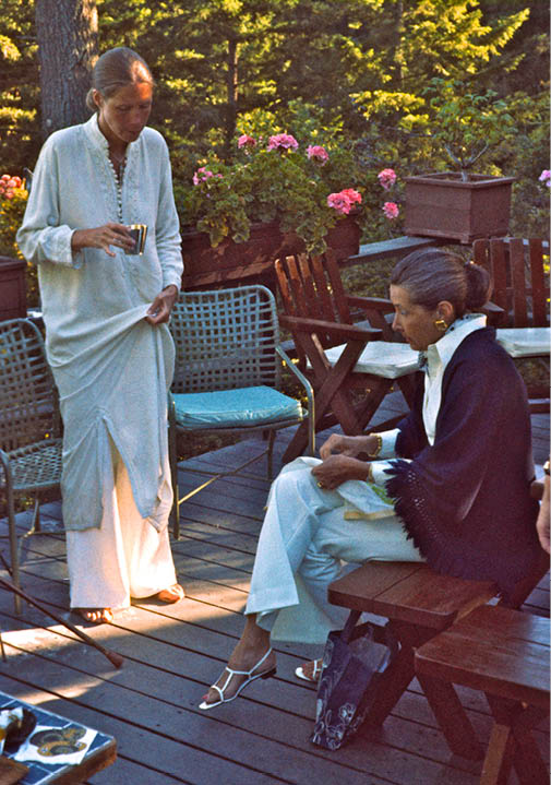 1975 - Palo Alto, CA on their mountain ranch 