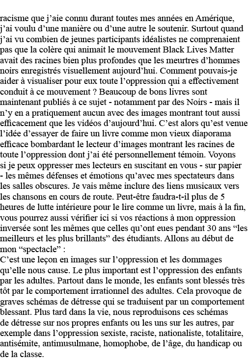 racisme que j aie connu durant toutes mes années en Amérique, j ai voulu d une manière ou d une autre le soutenir  Su   