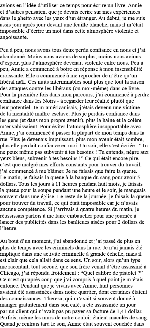 avions eu l idée d utiliser ce temps pour écrire un livre  Annie et d autres pensaient que je devais écrire sur mes e   