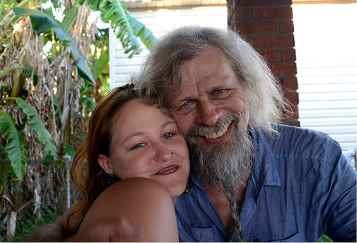 With Nastasha during our terapeutic conversation in 2012