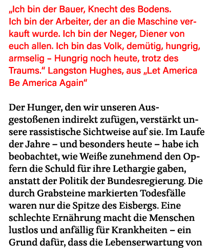  Ich bin der Bauer, Knecht des Bodens  Ich bin der Arbeiter, der an die Maschine verkauft wurde  Ich bin der Neger, D   