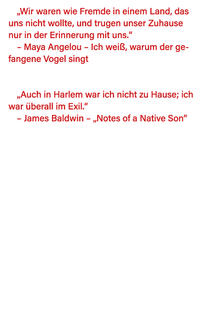  Wir waren wie Fremde in einem Land, das uns nicht wollte, und trugen unser Zuhause nur in der Erinnerung mit uns       