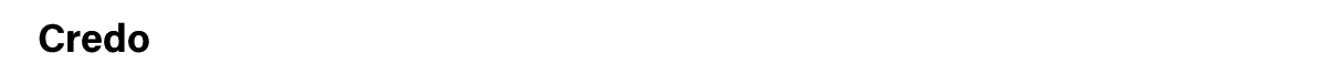 Credo 