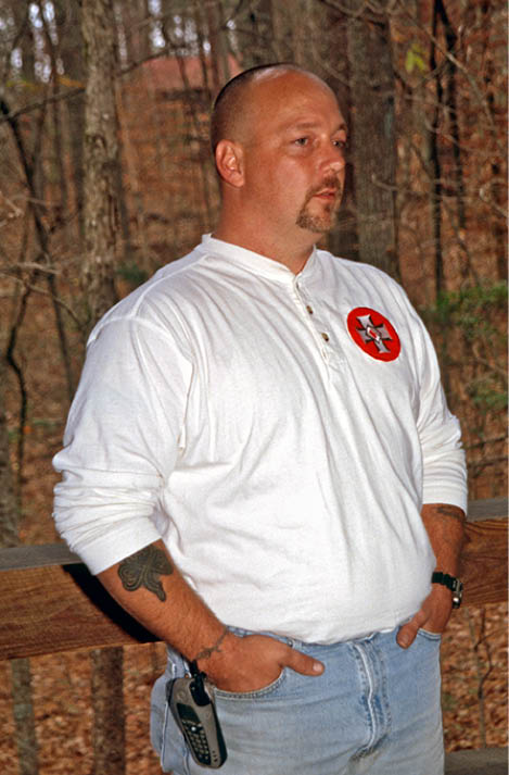 Scot Belk when I met him in the Klan rally 